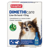 Dimethicare Dimethicare Line-on hond tot 15 kilo 6 pip. < 15 kg