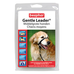Beaphar Gentle Leader Medium Zwart 1 st. Medium