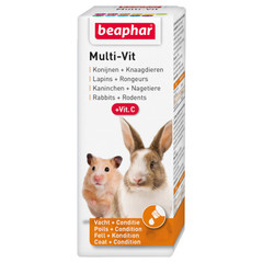 Beaphar Multi-Vit Konijnen en Knaagdieren 50 ml.
