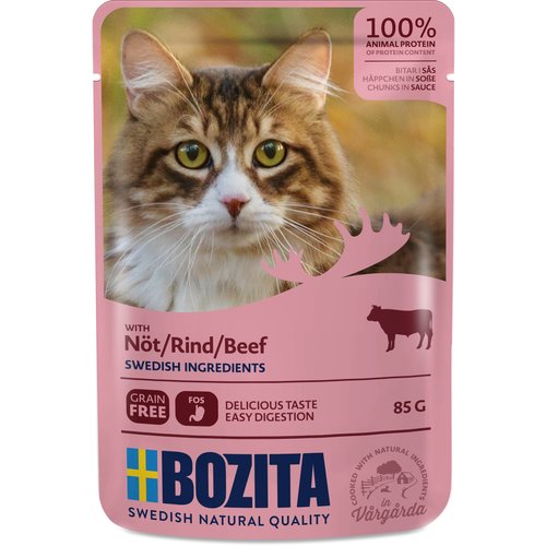Bozita Bozita Feline Pouch Beef 85 gr.