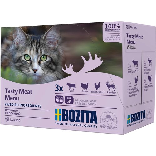 Bozita Bozita Feline Pouch MP Meat 12x85 gr.