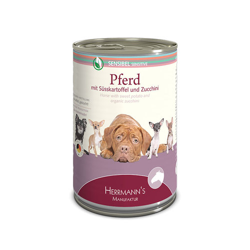 Herrmanns Bio Hond & Kat Herrmanns Sensitive Paard 400 gr.