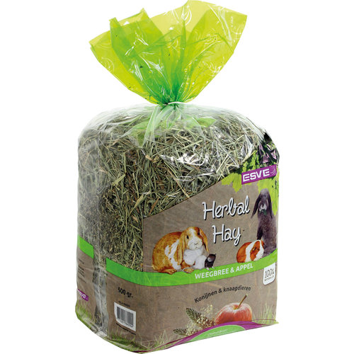 Esve Herbal Hay Weegbree&Appel 500 gr.