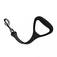 Heeler Zwart Elastische Looplijn 1 st. 34 cm