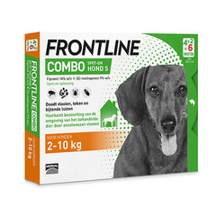 Frontline Frontline COMBO Dog S 4+2 Pipet 6 pip. 2 -10 kg