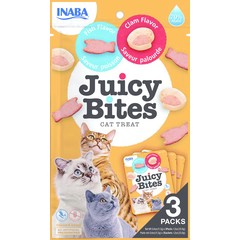 Inaba Inaba Juicy Bites Fish & Clam 3x11,3 gr.