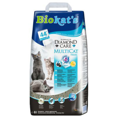 Biokat's Biokat's Diamond Care Multicat Fresh 8 ltr.