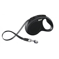 Flexi Flexi Rollijn Tape S Zwart 5 mtr. Small