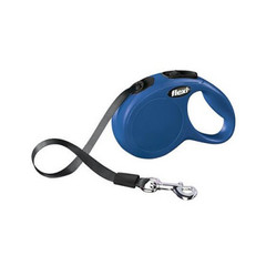 Flexi Flexi Rollijn Cord S Blauw 5 mtr. Small