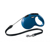 Flexi Flexi Rollijn Cord M Blauw 5 mtr. Medium