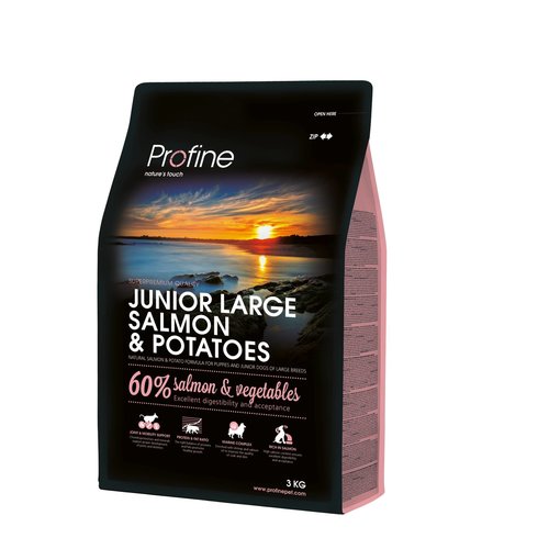 Profine PF Junior Large Breed Salmon & Potatoes 3 kg.
