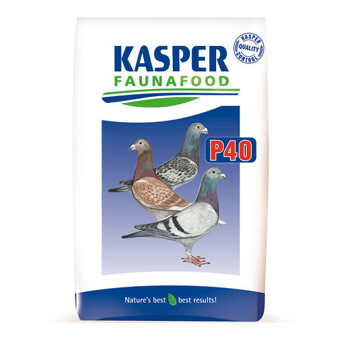 Kasper Fauna Food P 40 Krachtvoer voor Duiven 20 kg.