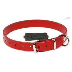 Lars Halsband Croupon Rood 1 st. 18 mm / 50 cm