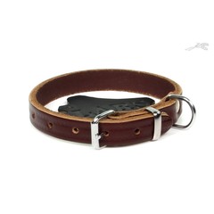 Lars Halsband Softlijn Kastanjebruin 1 st. 12 mm / 30 cm