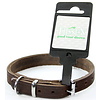 Tijssen goed voor dieren Halsband Vetleer Bruin 1 st. 16 mm / 40 cm