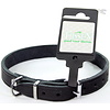 Tijssen goed voor dieren Halsband Vetleer Zwart 1 st. 18 mm / 50 cm