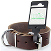 Tijssen goed voor dieren Halsband Vetleer Bruin 1 st. 35 mm / 50 cm