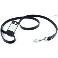 Tijssen goed voor dieren Lijn Vetleer Zwart 1 st. 16 mm / 130 cm