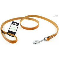 Tijssen goed voor dieren Lijn Vetleer Cognac 1 st. 16 mm / 130 cm