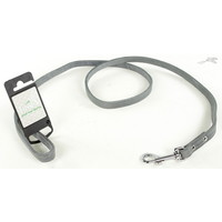 Tijssen goed voor dieren Lijn Vetleer Grijs 1 st. 12 mm / 130 cm