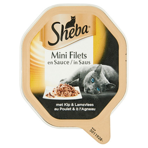 Sheba Sheba Selection Kip/Lam Saus 85 gr.