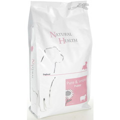 Natural Health Voer NH Dog Lamb & Rice Puppy 2,5 kg.