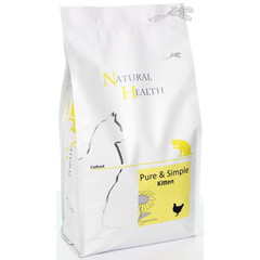 Natural Health Voer NH Cat Chicken Kitten 1,5 kg.