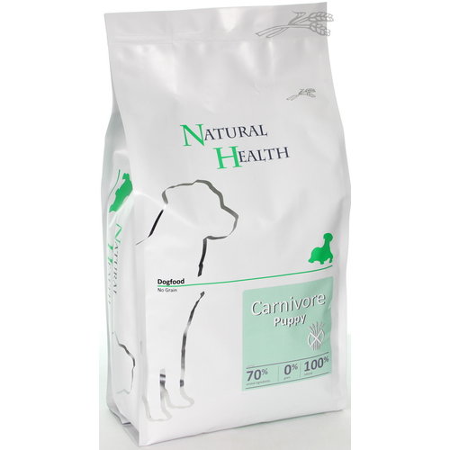 Natural Health Voer NH Dog Carnivore Puppy 2 kg.