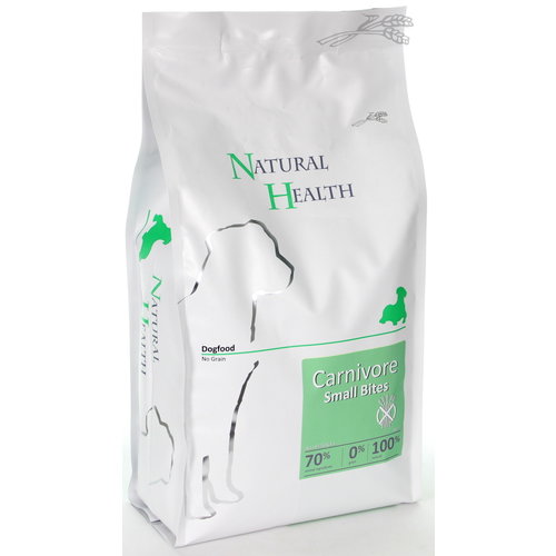 Natural Health Voer NH Dog Carnivore Small Bite 2 kg.