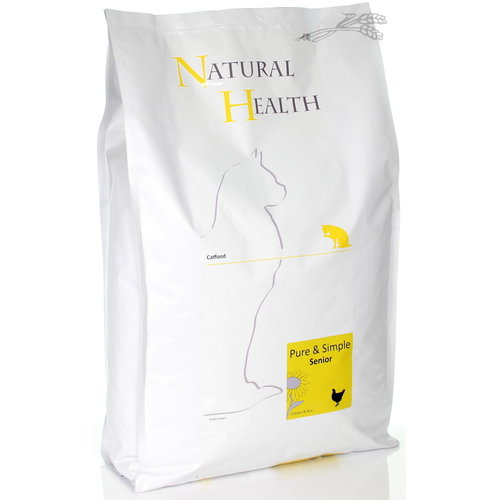 Natural Health Voer NH Cat Chicken Senior 10 kg.