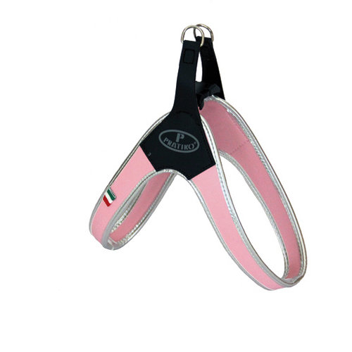 Pratiko Tuigen & Lijnen Tuig Roze Mirror met Clip Mt.1 1 st. 20-30 cm.