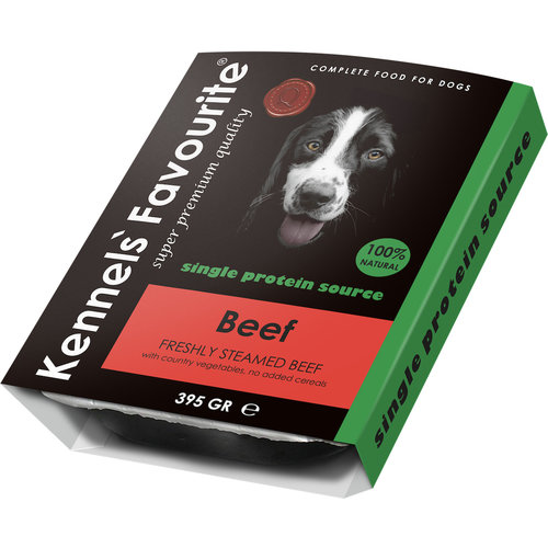 Kennels Favourite Kennels Fav. Steamed Beef 395 gr.