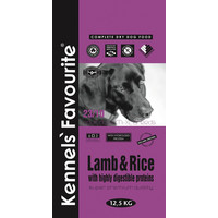 Kennels Favourite Kennels Fav. Lamb&Rice 12,5 kg.