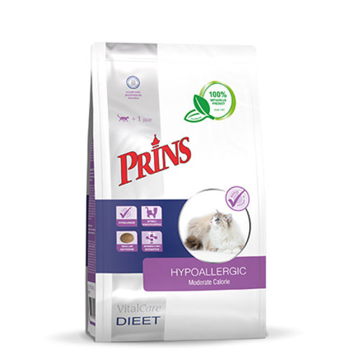 Prins Prins Dieet Cat HypoAllergic Moderate Calorie 5 kg.