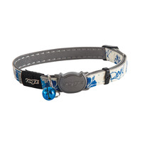 Rogz Beltz Catz GlowCat Halsband S Blauw Floral 1 st. Small