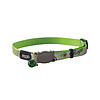 Rogz Beltz Catz Reflectocat Halsband S Lime Fish 1 st. Small
