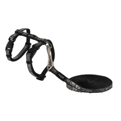 Rogz Beltz Catz Sparklecat Tuig+Lijn XS Black 1 st. Extra Small