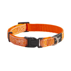 Rogz Beltz Fancy Dress Halsband S Orange Doodle-Orange 1 st. Small