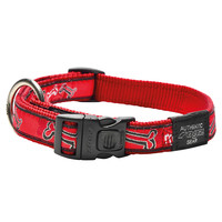 Rogz Beltz Fancy Dress Halsband L Red Rogz Bone 1 st. Large