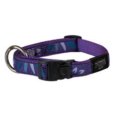 Rogz Beltz Fancy Dress Halsband L Purple Forest 1 st. Large