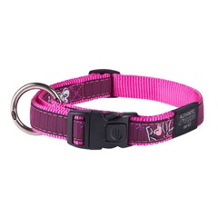 Rogz Beltz Fancy Dress Halsband L Pink Love 1 st. Large