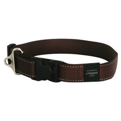 Rogz Beltz Utility Halsband XXL Bruin 1 st. Extra Extra Large