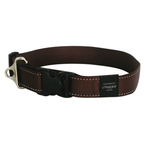 Rogz Beltz Utility Halsband XXL Bruin 1 st. Extra Extra Large