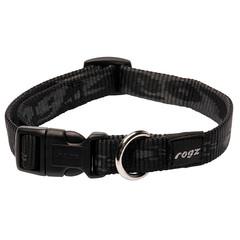 Rogz Beltz Alpinist Halsband M Zwart 1 st. Medium