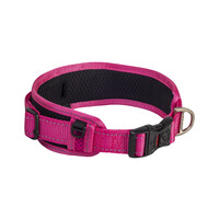 Rogz Beltz Utility Gevoerde Halsband XL Roze 1 st. Extra Large