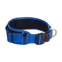Rogz Beltz Utility Gevoerde Halsband XXL Blauw 1 st. Extra Extra Large