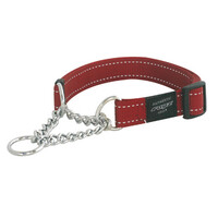 Rogz Beltz Utility Control Chain Halsband XL Rood 1 st. Extra Large