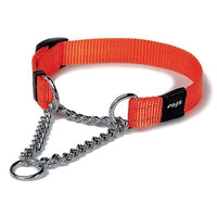 Rogz Beltz Utility Control Chain Halsband M Oranje 1 st. Medium