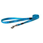 Rogz Beltz Fancy Dress Lijn M Turq Paw 1 st. Medium