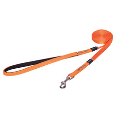 Rogz Beltz Lapz Luna LangeLijn XS Oranje+Gratis Halsband 1 st. Extra Small